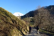 CIMA GREM (2049 m) con neve novembrina ad anello dal Colle di Zambla (Santella) il 28 novembre 2018 - FOTOGALLERY